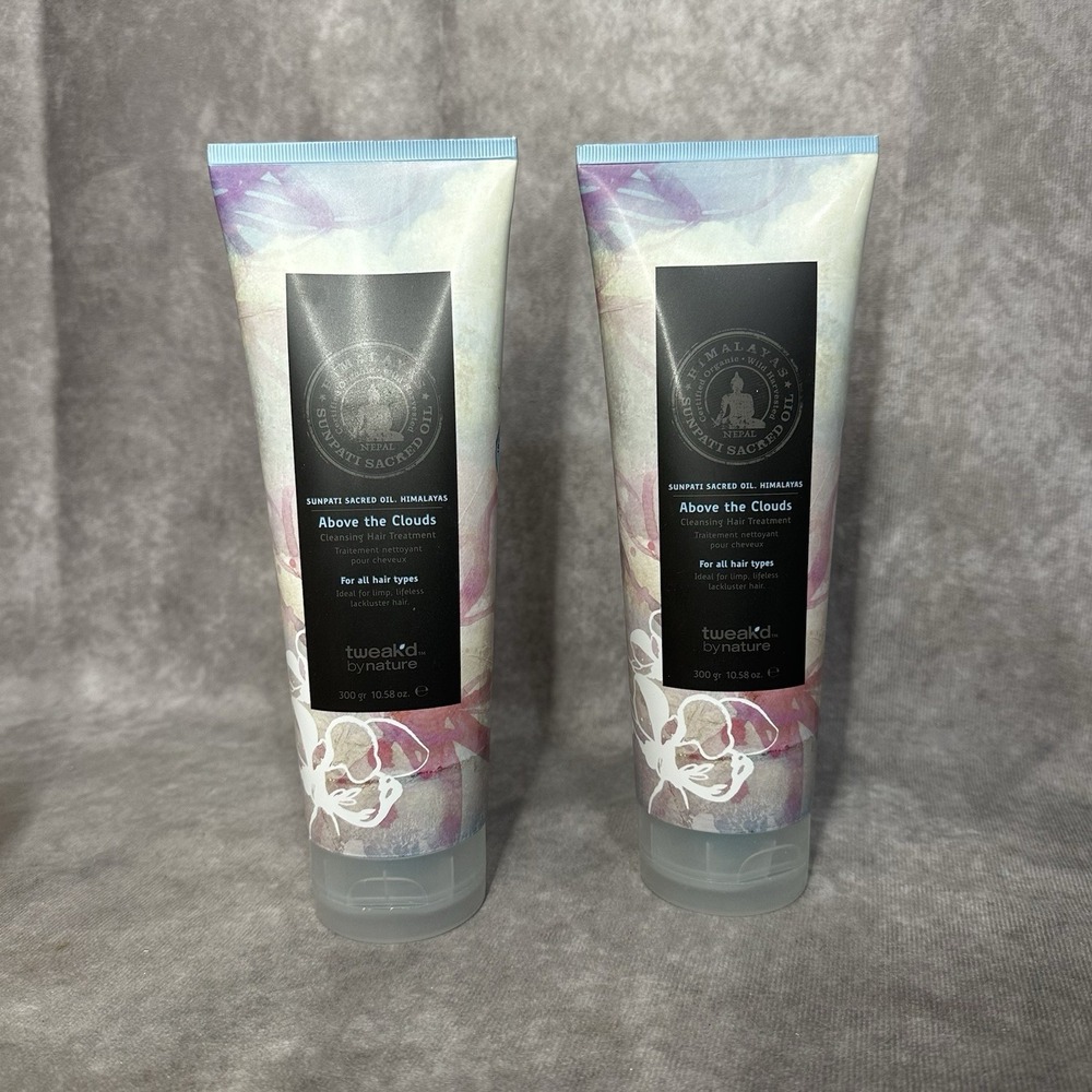 Tweak'd By Nature Cleansing Hair Treatment Above The Clouds 10.58oz MEGA 2 TUBES